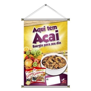 Banner tamanho 60x90cm